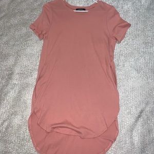 Pink long t shirt
